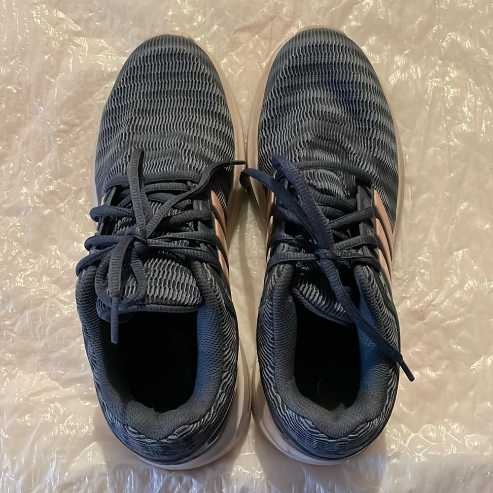 Adidas Cloudform Grey Pink tennis shoes size 7